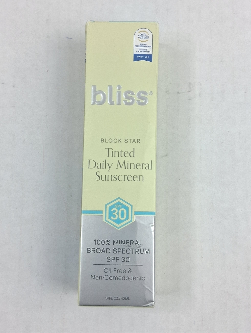 Bliss Block Star Tinted Daily Mineral Sunscreen SPF 30 1.4 oz